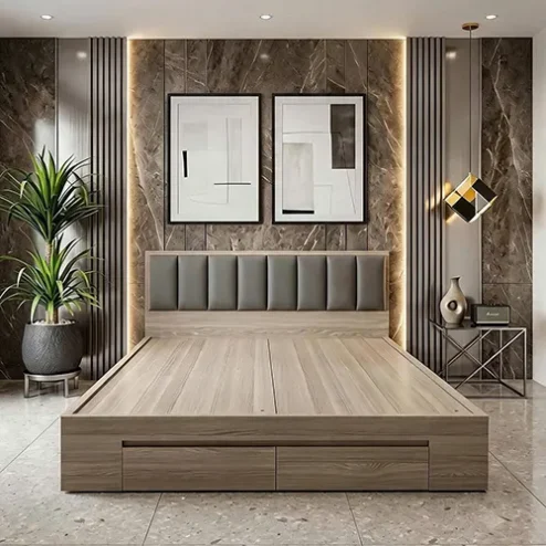 Giường gỗ thông minh GN-387