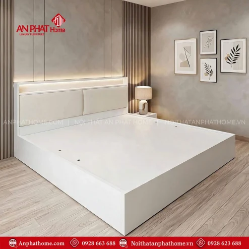 Giường ngủ gỗ công nghiệp MDF đẹp giá rẻ