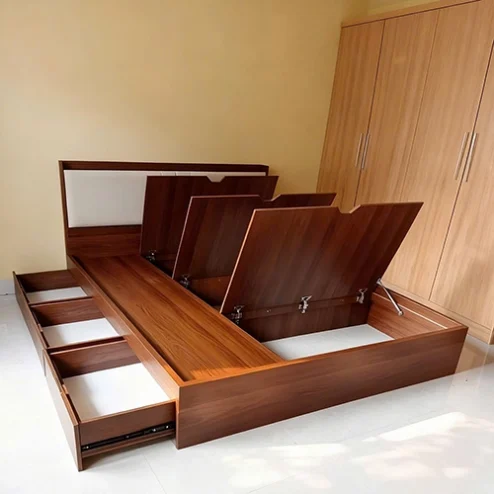 Giường ngủ gỗ MDF đẹp GN-370