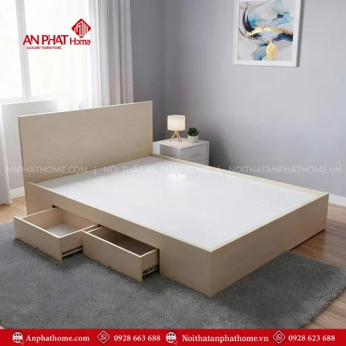 Giường ngủ gỗ công nghiệp MDF