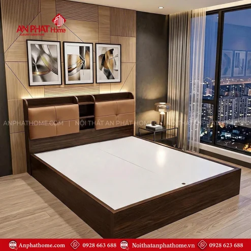 Mẫu giường ngủ hiện đại giá rẻ