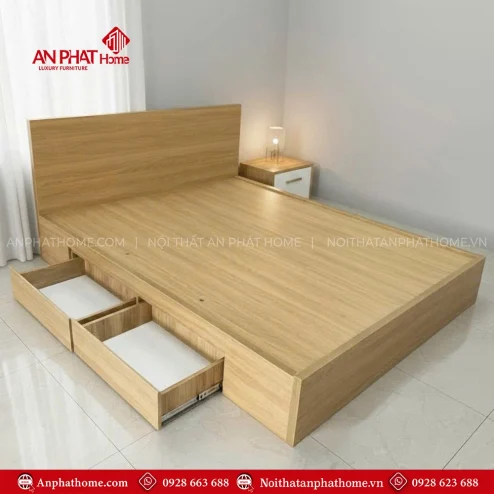 Giường ngủ gỗ công nghiệp MDF