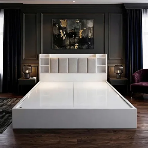Giường ngủ gỗ công nghiệp đẹp GN-383