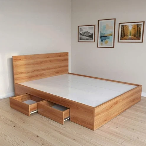 Giường ngủ gỗ công nghiệp tiện dụng GN-364