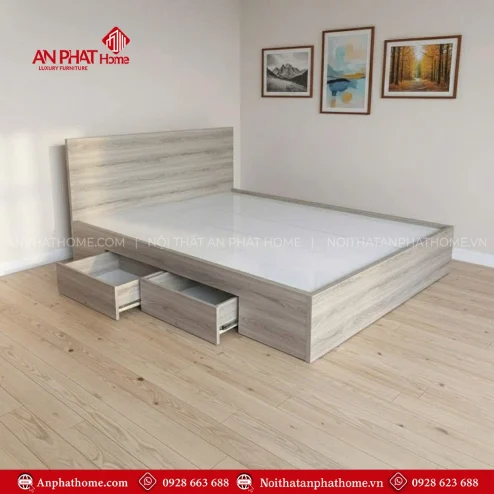 Giường ngủ gỗ công nghiệp MDF