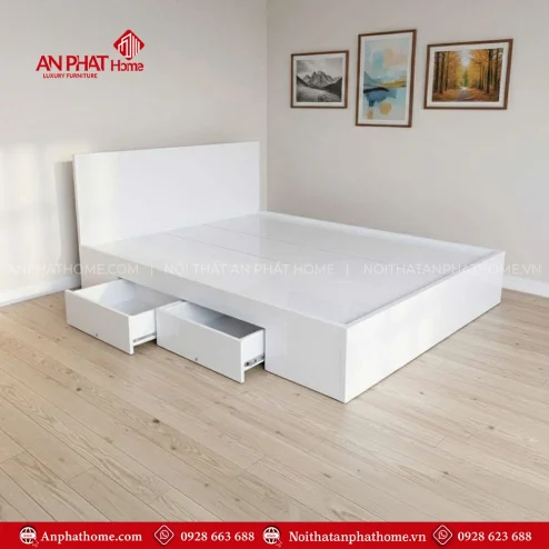 Mẫu giường ngủ thông minh tiết kiệm diện tích