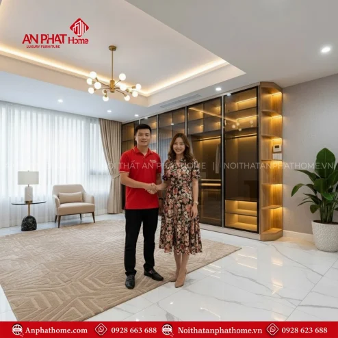 Mẫu tủ quần áo thông minh tiết kiệm diện tích