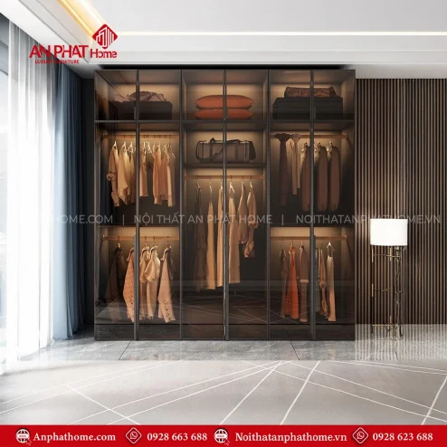 Mẫu tủ quần áo đẹp hiện đại