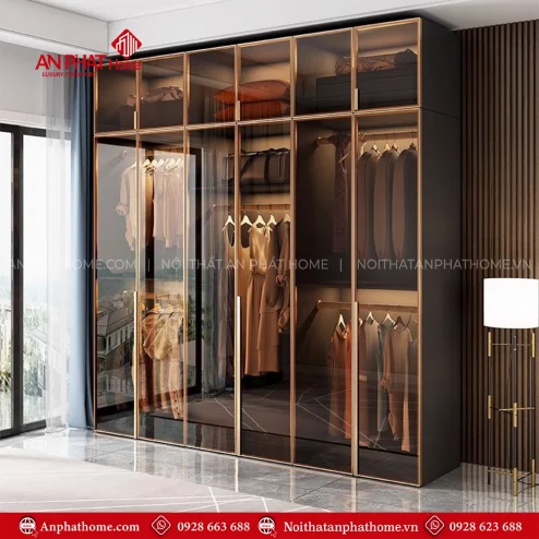 Mẫu tủ quần áo trong phòng ngủ hiện đại
