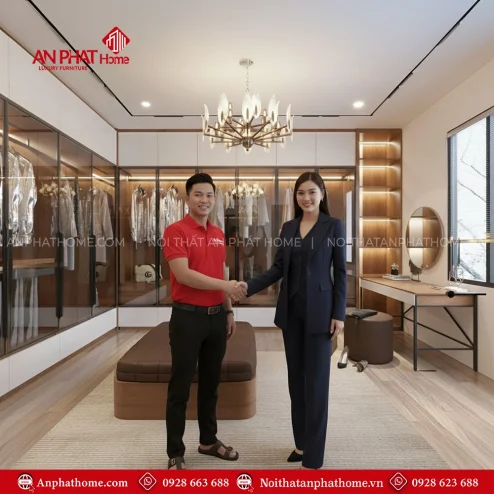 Tủ Áo Cánh Kính Hiện Đại TA-548