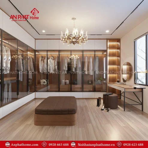 Tủ quần áo gỗ công nghiệp giá rẻ