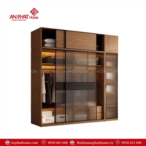 Mẫu tủ quần áo trong phòng ngủ