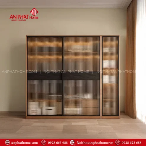 Đóng mẫu tủ quần áo đẹp hiện đại