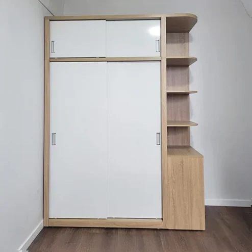 Tủ Áo Cánh Lùa Gỗ MDF TA-600