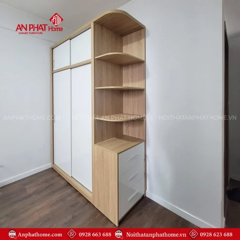Mẫu tủ quần áo trong phòng ngủ