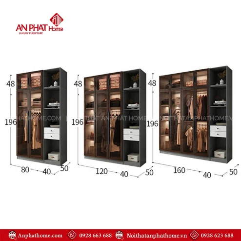 Tủ quần áo đơn giản mà đẹp