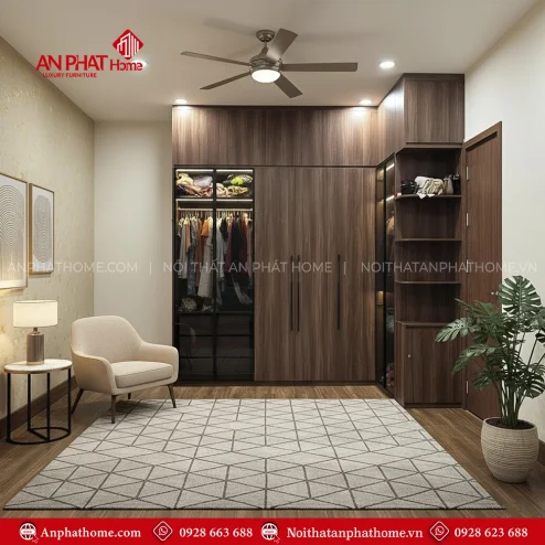 Tủ Áo Gỗ Công Nghiệp Đẹp TA-516