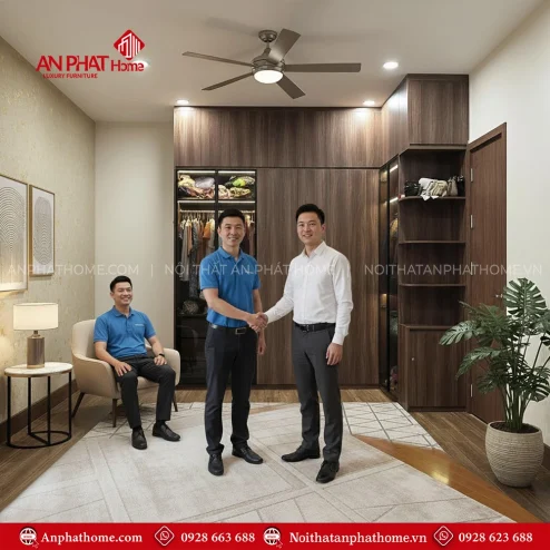 Tủ quần áo gỗ công nghiệp MDF
