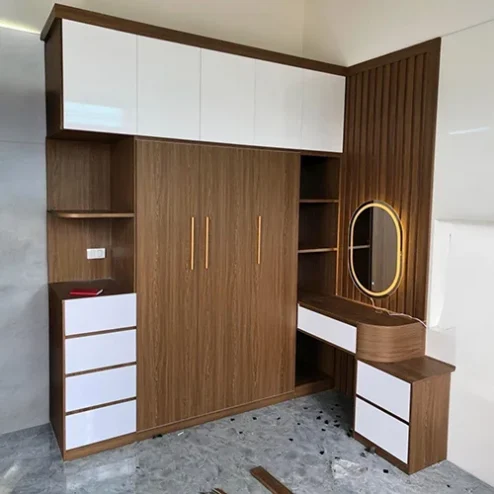Tủ Áo Gỗ Công Nghiệp MDF TA-581