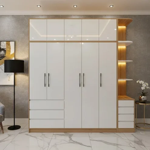 Tủ Áo Gỗ MDF Đẹp TA-513