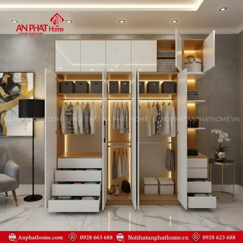 Tủ gỗ công nghiệp MDF