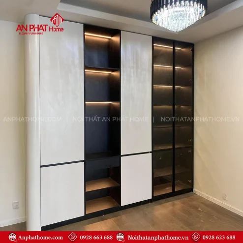 Tủ Áo Người Lớn Cánh Kính TA-523