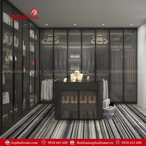 Tủ Áo Người Lớn Cánh Kính TA-585