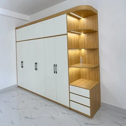Tủ Áo Người Lớn Gỗ MDF TA-551