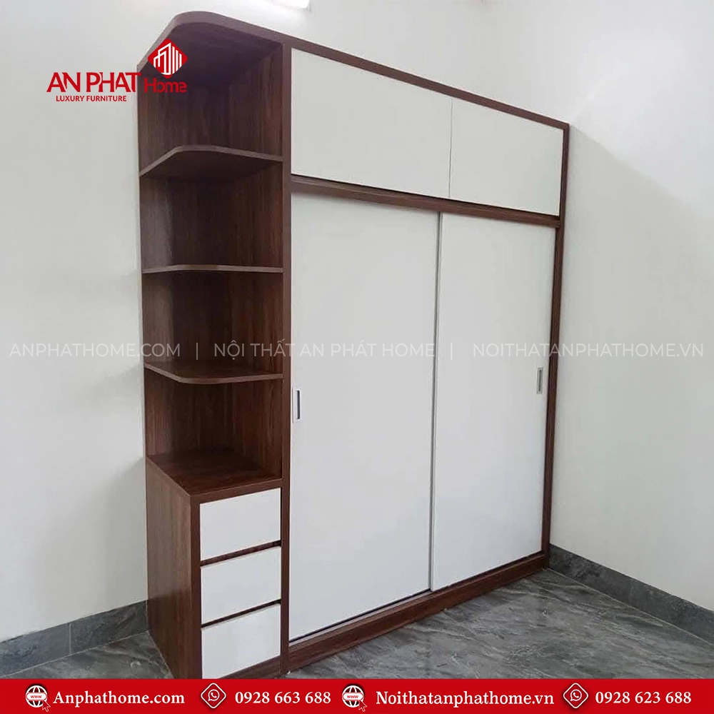 Tủ Đựng Quần Áo Cánh Lùa TA-570