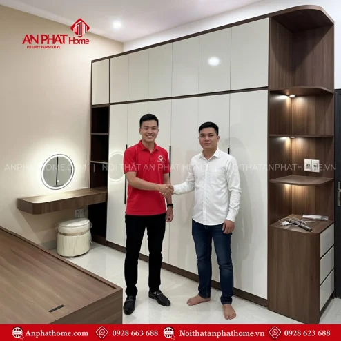 Mẫu tủ quần áo 3 buồng, 4 buồng hiện đại