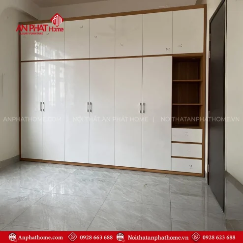 Tủ Đựng Quần Áo Gỗ MDF TA-552