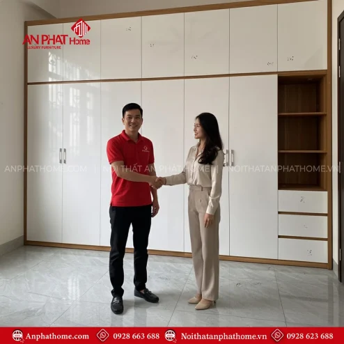 Tủ quần áo gỗ công nghiệp MDF