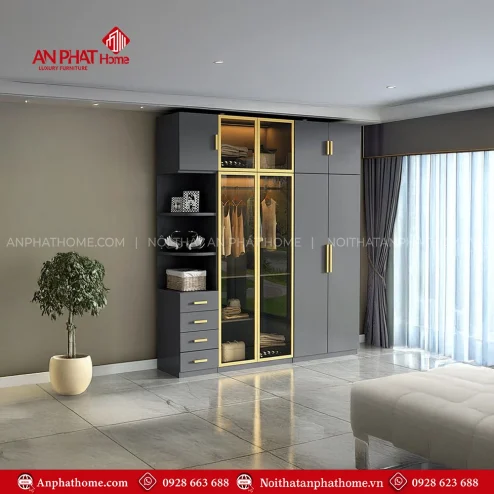 Tủ Đựng Quần Áo Hiện Đại TA-599
