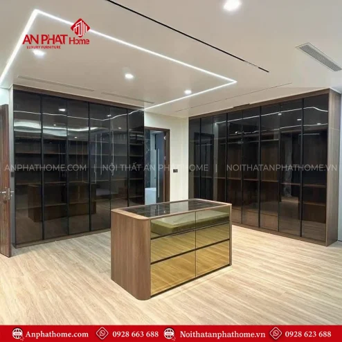 Tủ Quần Áo Cánh Kính Đẹp Hiện Đại TA-556
