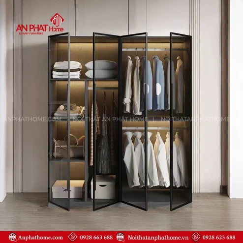 Mẫu tủ quần áo trong phòng ngủ đẹp