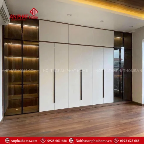 Tủ Quần Áo Cánh Kính Hiện Đại TA-506