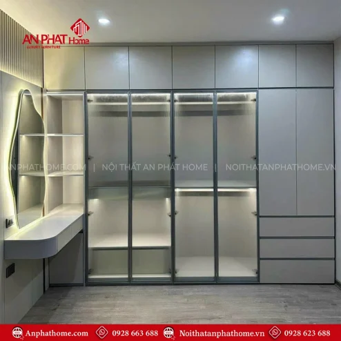 Tủ Quần Áo Cánh Kính Người Lớn TA-539