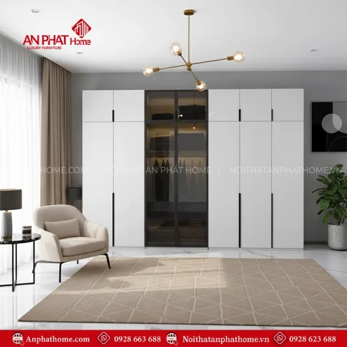 Tủ Quần Áo Đẹp Hiện Đại TA-541
