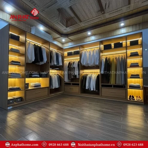 Tủ quần áo gỗ công nghiệp giá rẻ