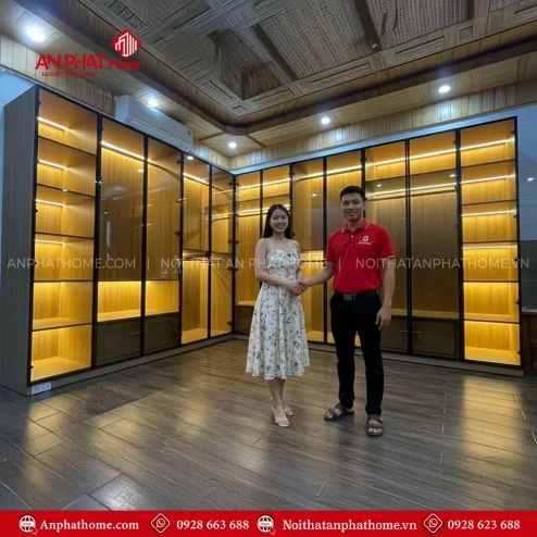 Tủ quần áo gỗ công nghiệp 3 cánh, 4 cánh