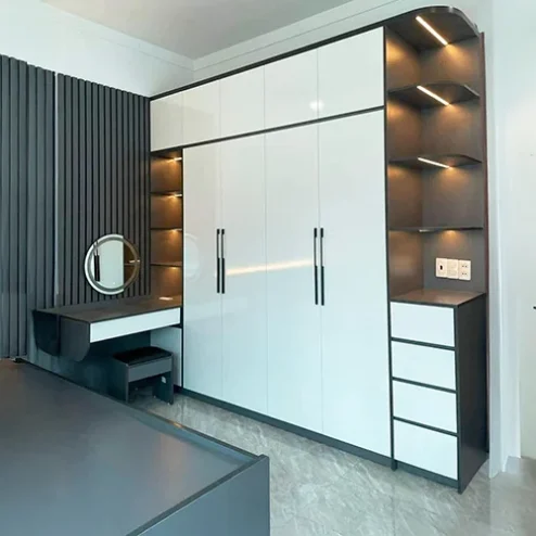 Tủ Quần Áo Gỗ MDF TA-574