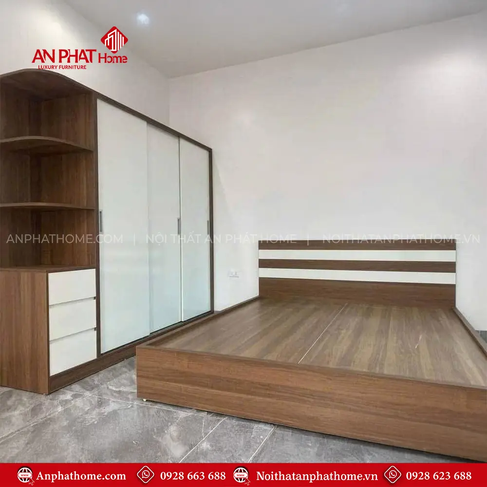 Combo Giường Tủ Cho Phòng Ngủ CB-18 5 Combo Giường Tủ Cho Phòng Ngủ CB-18