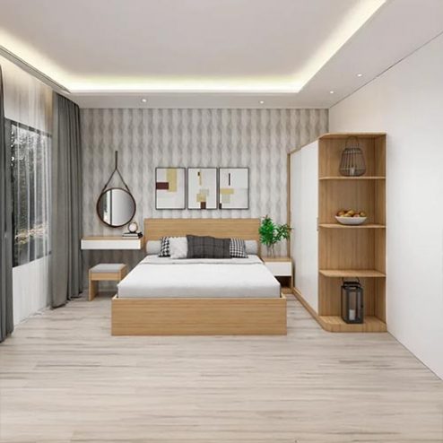 Combo Giường Tủ Cho Phòng Ngủ CB-82