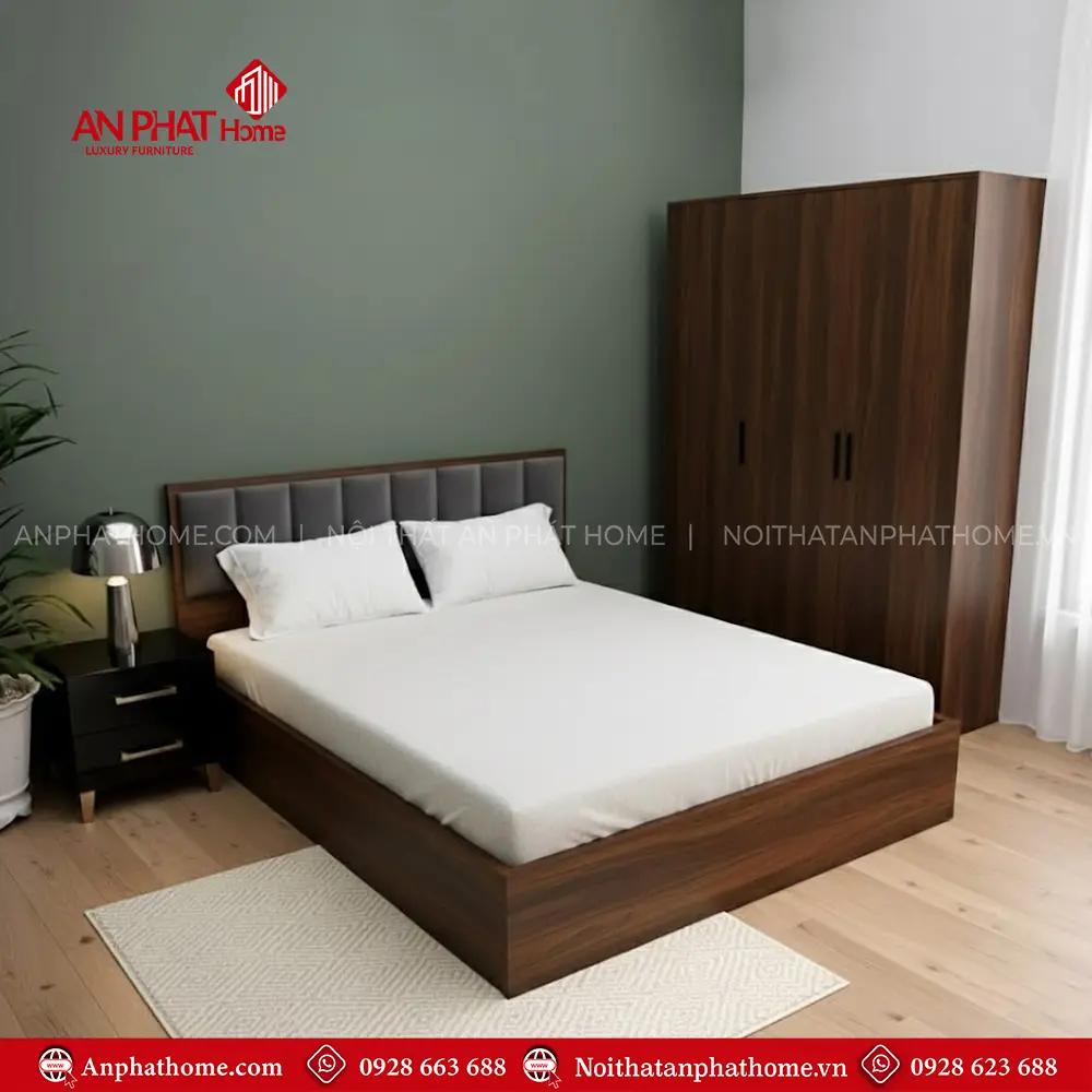 Combo Giường Tủ Cho Phòng Ngủ Đẹp CB-77 8 Combo Giường Tủ Cho Phòng Ngủ Đẹp CB-77