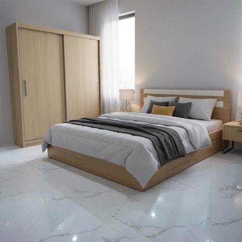 Combo Giường Tủ Cho Phòng Ngủ Hiện Đại CB-81