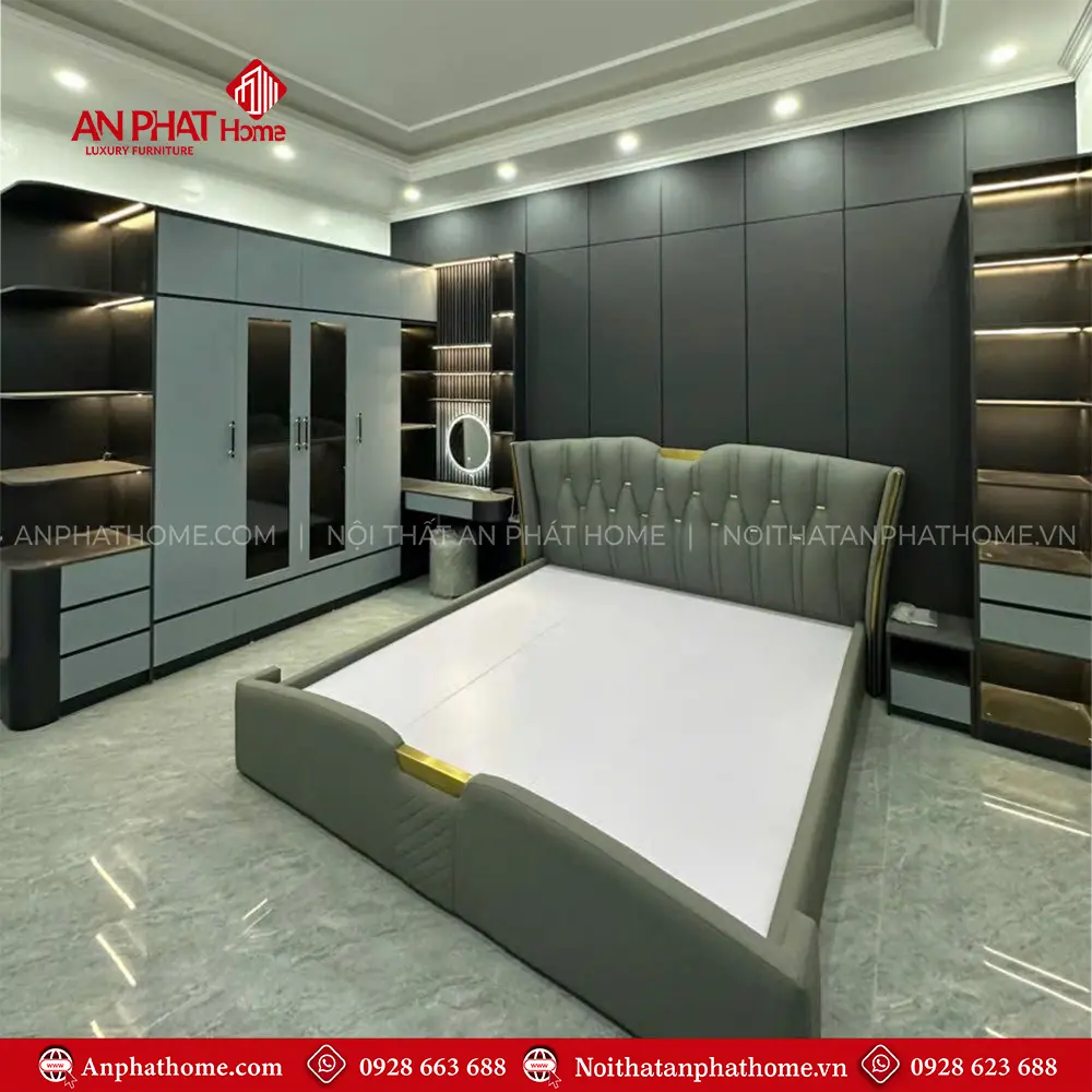 Combo Giường Tủ Đẹp Hiện Đại CB-31 7 Combo Giường Tủ Đẹp Hiện Đại CB-31