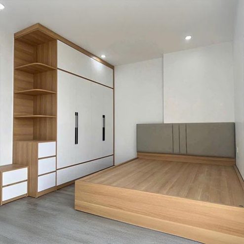 Combo Giường Tủ Gỗ MDF Hiện Đại CB-42