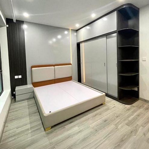 Combo Giường Tủ Hiện Đại Bọc Nệm Cho Phòng Ngủ CB-48