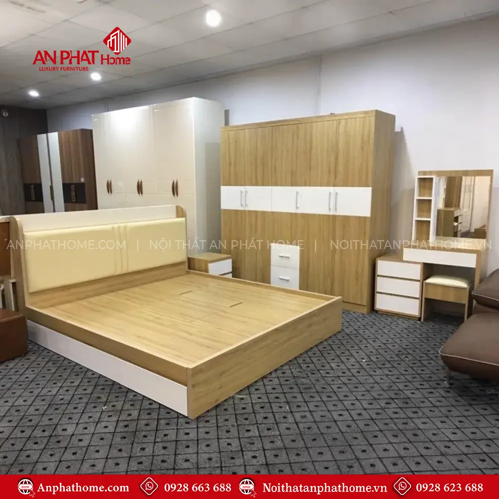 Combo Giường Tủ Hiện Đại Cao Cấp CB-83 11 Combo Giường Tủ Hiện Đại Cao Cấp CB-83