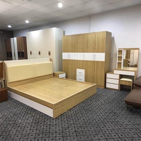 Combo Giường Tủ Hiện Đại Cao Cấp CB-83